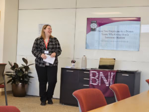 Shayla Teague at BNI