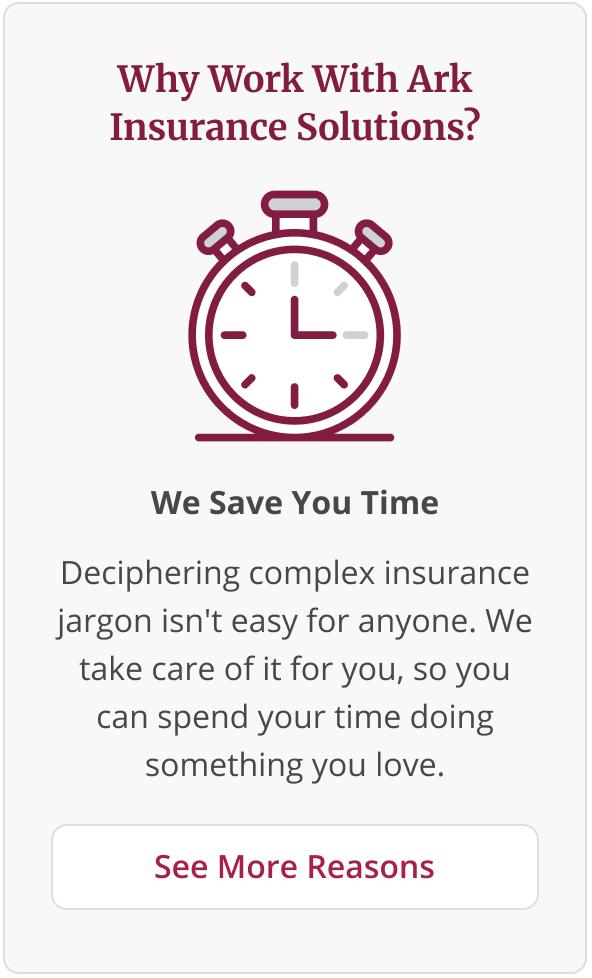 Ark Insurance Saves You Time